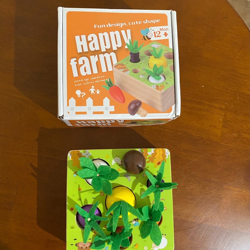 SOLD Montessori toy in original box EUC